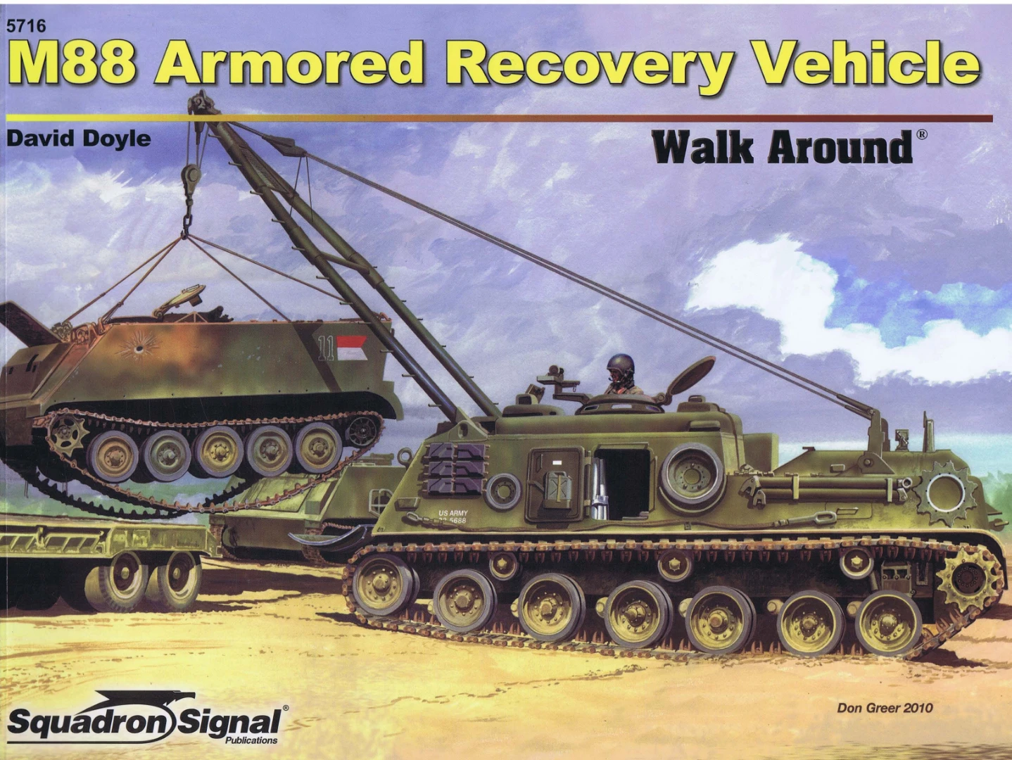 Squadron Signal 5716 M88 Armored Recovery Vehicle