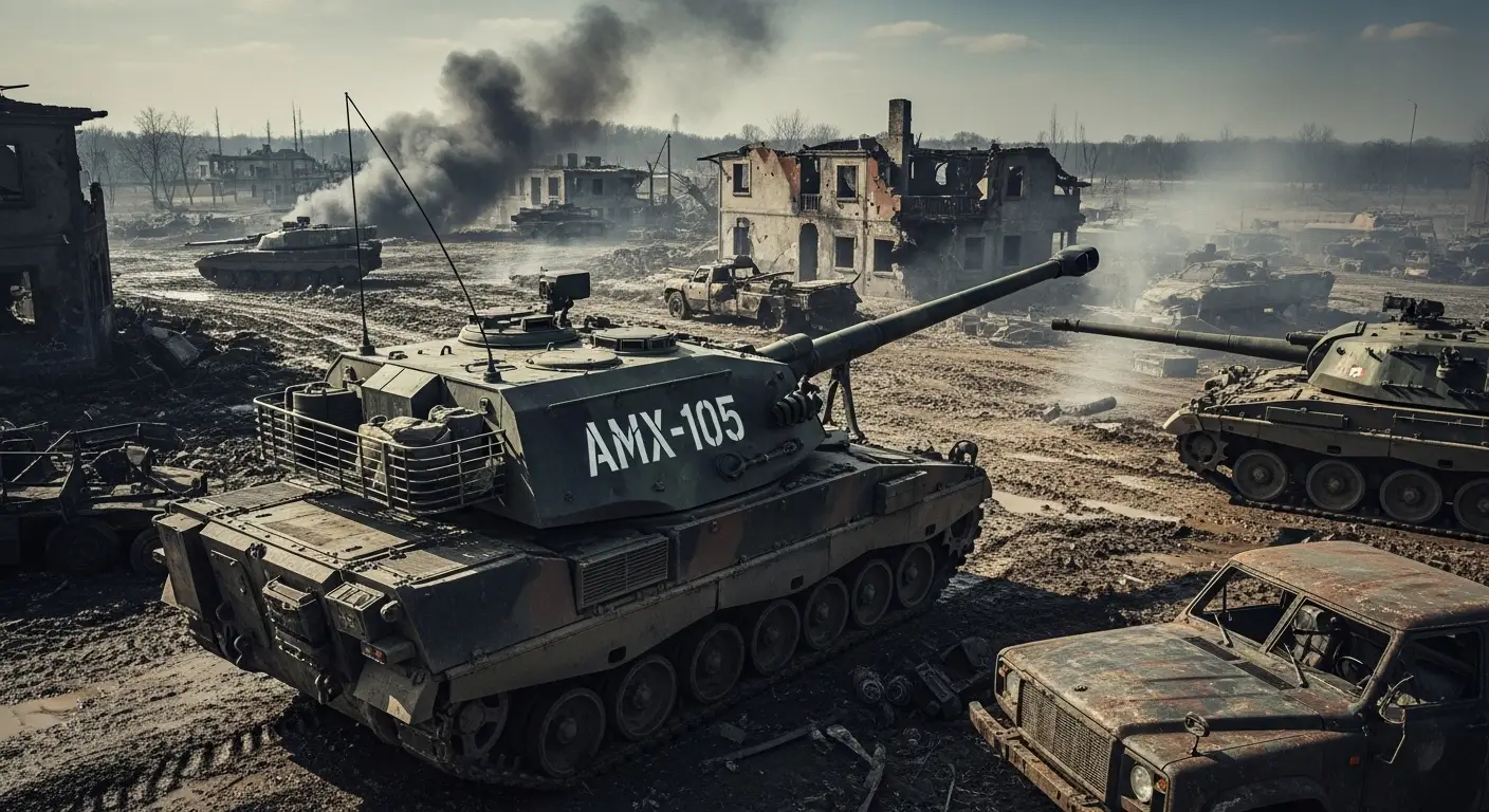 AMX-105 war