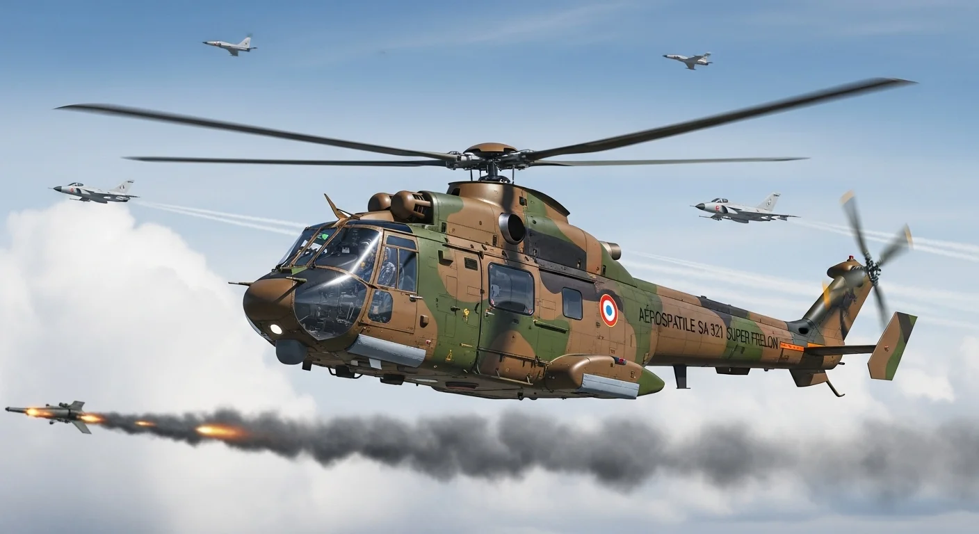 Aérospatiale SA 321 Super Frelon war