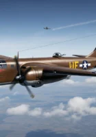 Douglas B-23 Dragon sky