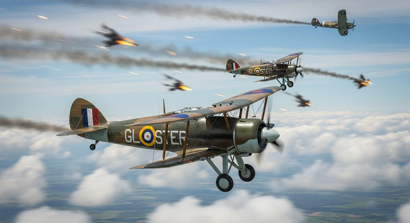 Gloster Gladiator - Photos & Video - NET-MAQUETTES