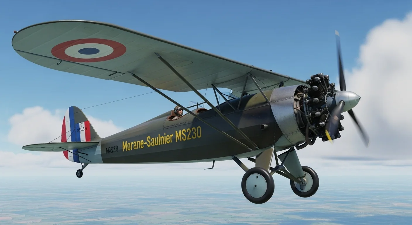 Morane-Saulnier MS.230 sky