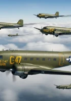 Douglas C-47 Skytrain sky