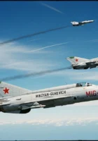 Mikoyan-Gurevich MiG-21 sky