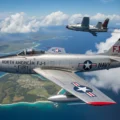 North American FJ-1 Fury sky