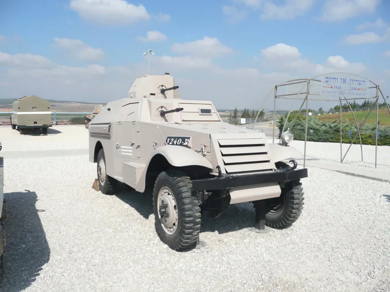 M3 Scout Converted into an Armored Car 01