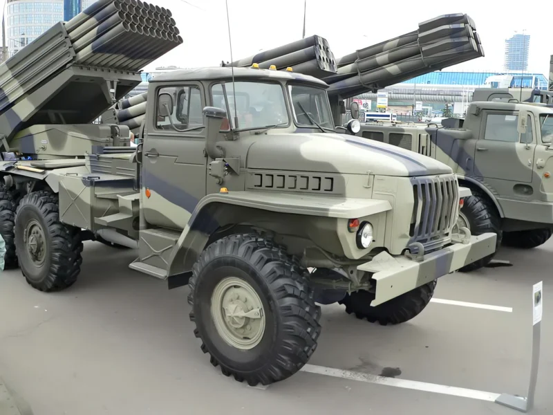 BM-21 Grad on URAL 4320 4