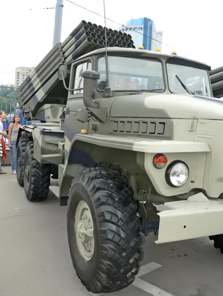 BM-21 Grad on URAL 4320 6