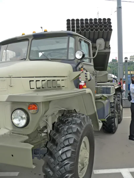 BM-21 Grad on URAL 4320 7
